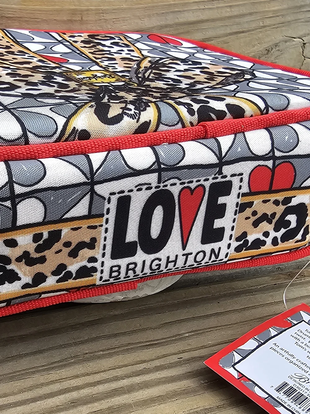 Brighton Wild Love Leopard Cosmetic Box